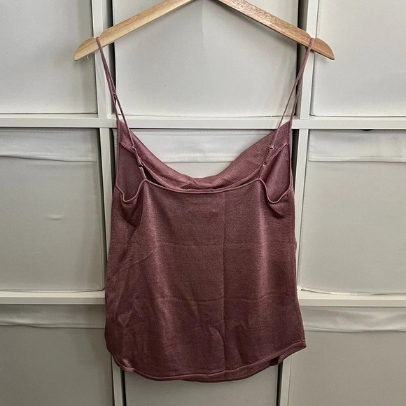 Cinq A Sept Pink Cowl Neck Knit Tank Size Small NWT - Picture 6 of 6